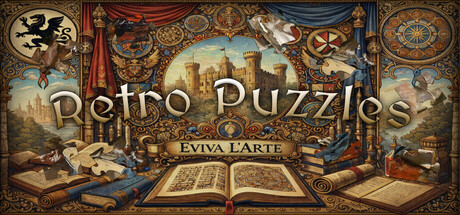 Retro Puzzles - Eviva L'arte header art
